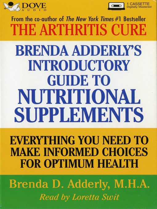 Title details for Brenda Adderly's Introductory Guide to Nutritional Supplements by Brenda Adderly - Available